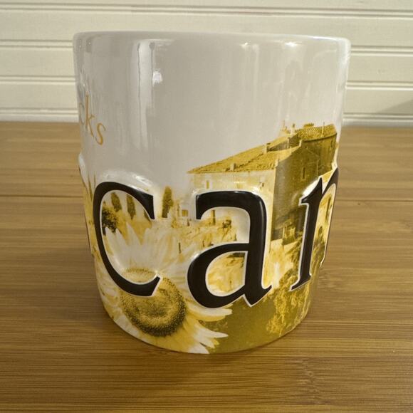 2003 Starbucks Barista Tuscany Coffee Mug/Cup La Dolce Vita Italian Edition II - Picture 2 of 6